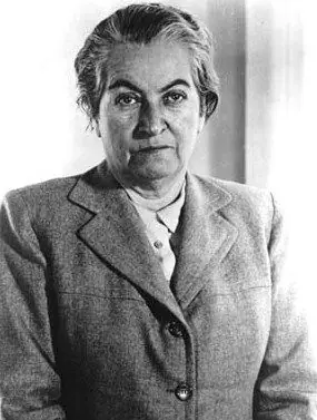 Gabriela Mistral y Doris Dana
